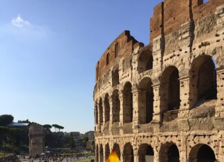 Roteiro começando por Roma e Italia em outubro