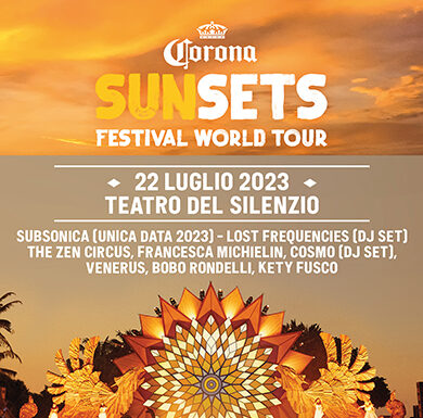 Corona Sunsets Festival Toscana Italia