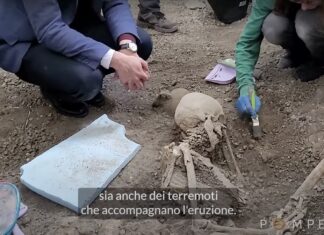 [Pompéia] Encontrados 2 novos esqueletos nas escavações da "Insula dei Casti Amanti"