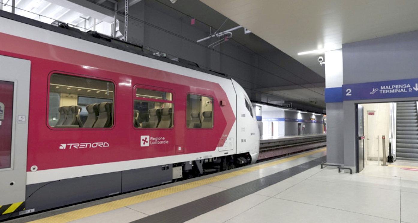 Trenord amplia a oferta do Malpensa Express