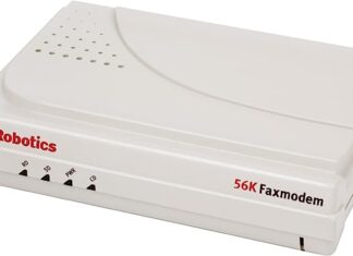 fax modem Dial-up UsRobotics 56K