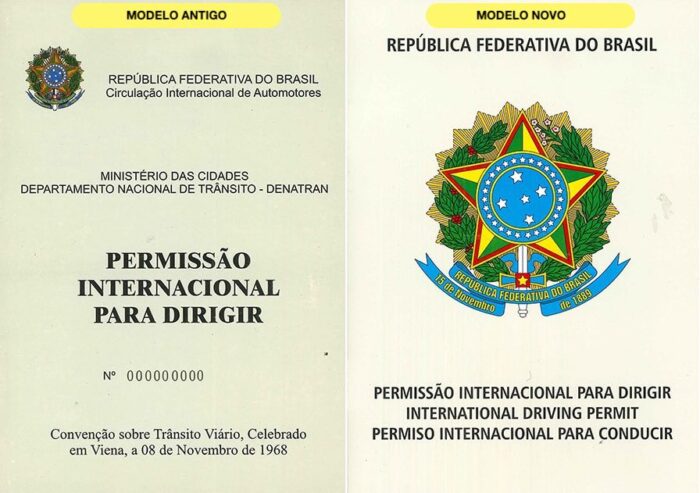 PID, a habilitação internacional para dirigir na Italia - A Permissão Internacional para Dirigir (PID) emitida no Brasil: o modelo antigo e o novo
