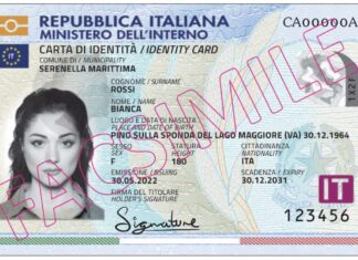 carteira de identidade eletrônica da Italia