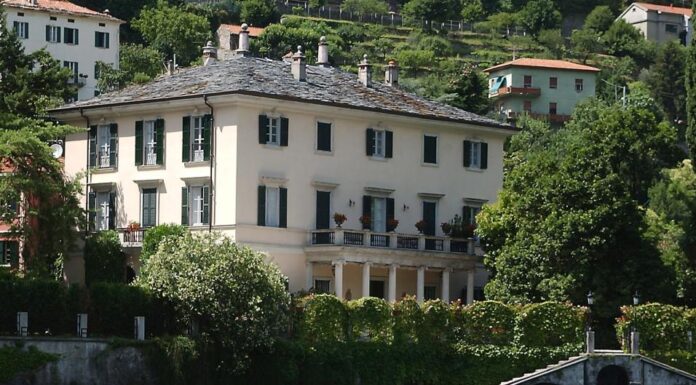Casa de luxo no Lago de Como: Villa Oleandra colocada à venda por George Clooney por 100 milhões de euros