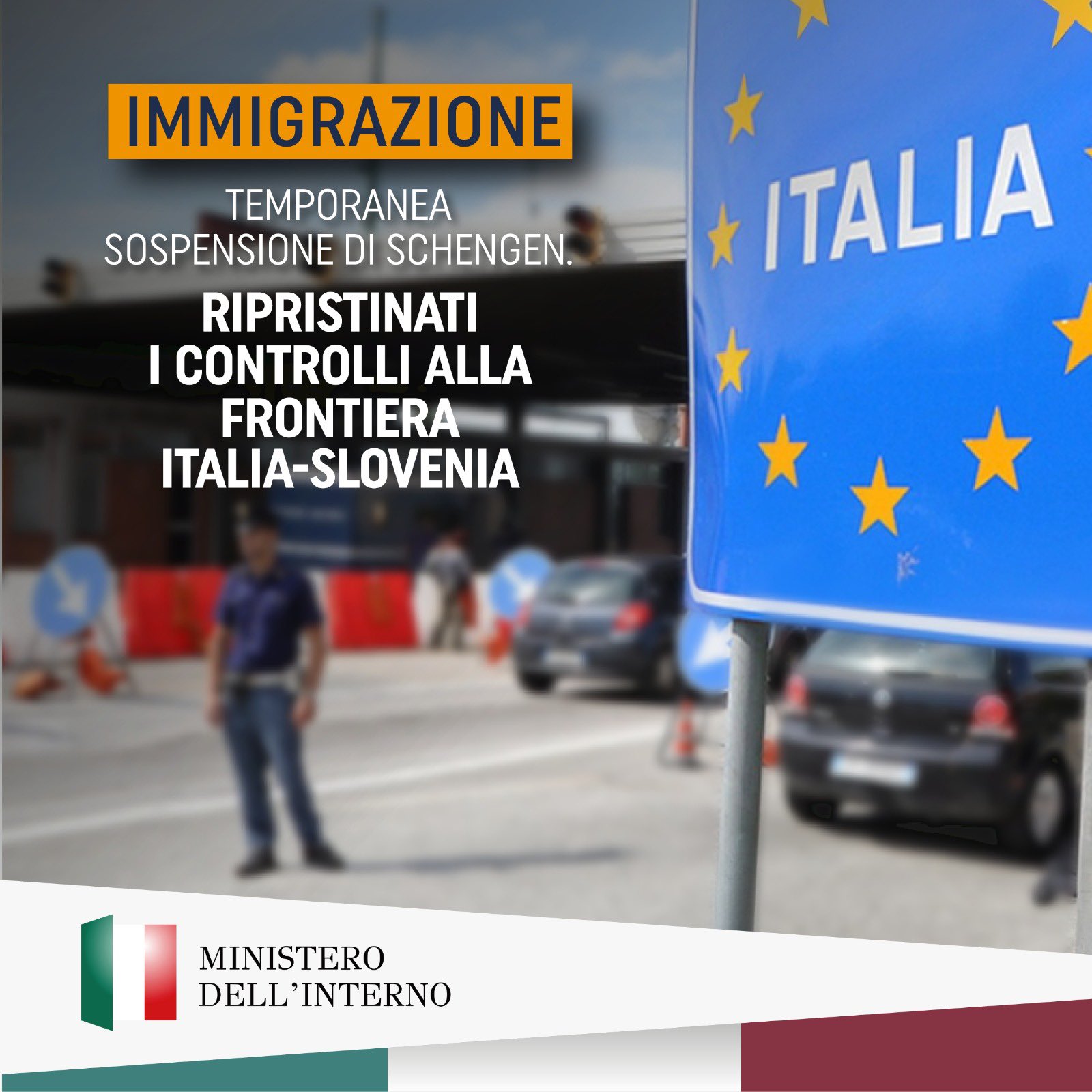fronteiras italia eslovenia comunicado