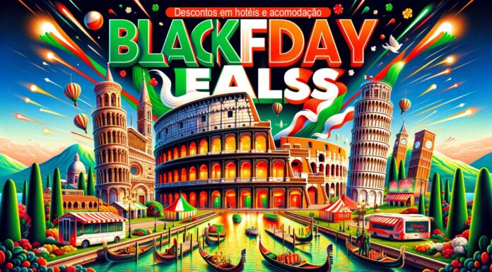 Black Friday Hotéis na Italia já começou! Economize 40% em Hospedagens na Italia e no Mundo Black Friday hotéis na Italia