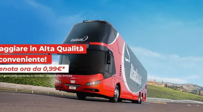 Roma-Nápoles por 1 euro viajando de ônibus
