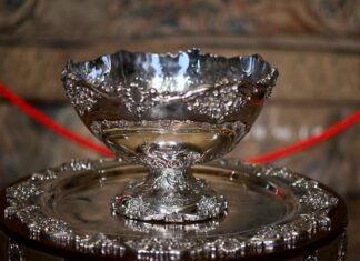 A Copa Davis (foto do Departamento de Imprensa da Comuna de Milão).