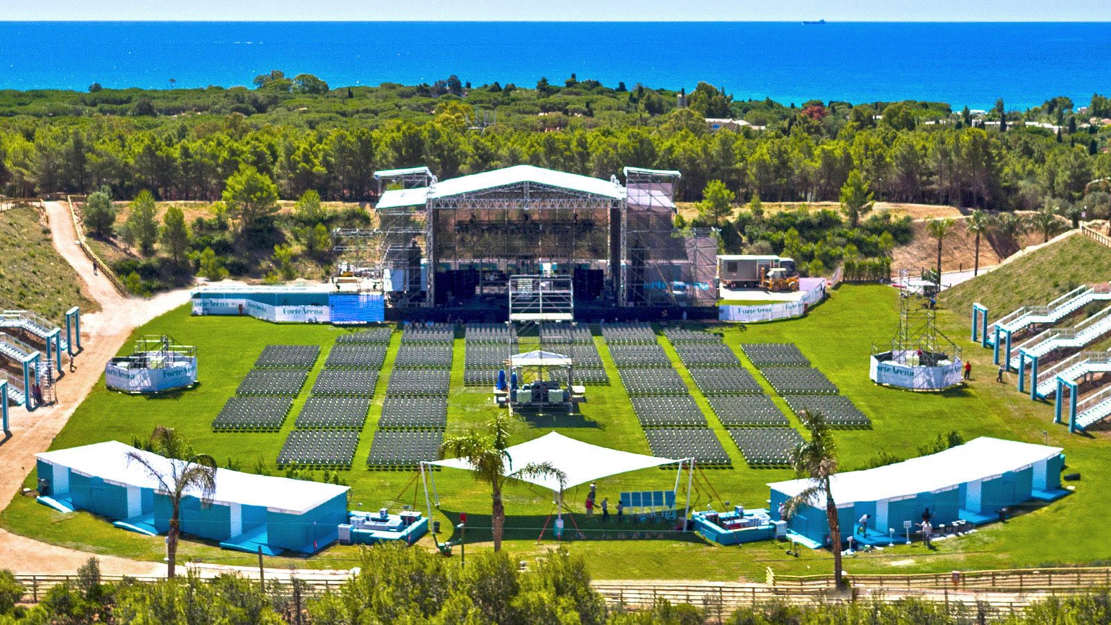 O Forte Arena na Sardenha que será palco do show de Sting em 2024