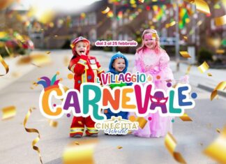 carnaval em Roma para crianças