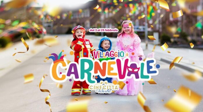 carnaval em Roma para crianças