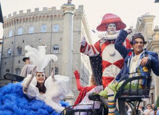 Carnaval de Florença: festa de gala e desfile nas ruas