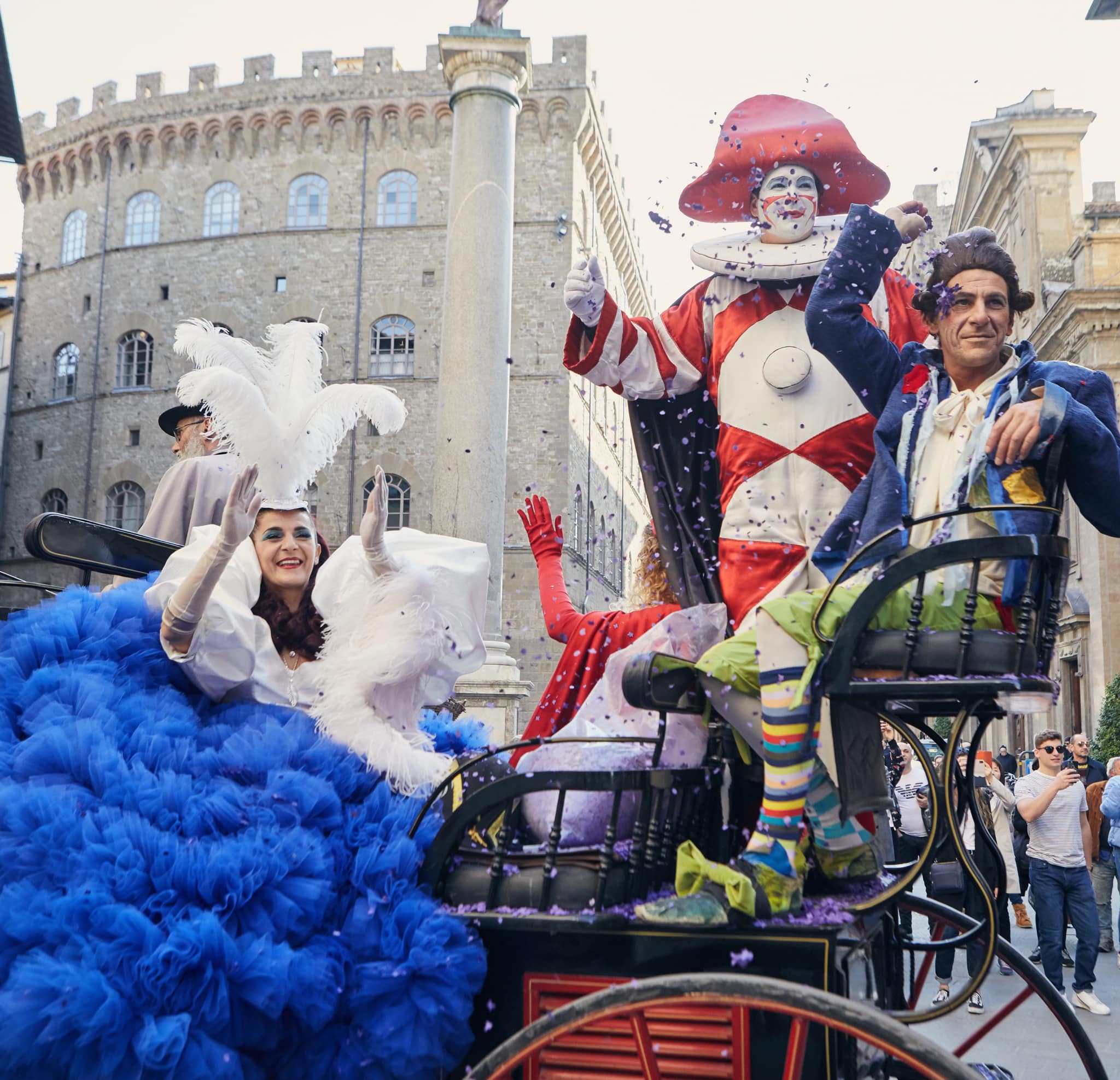 Carnaval de Florença: festa de gala e desfile nas ruas