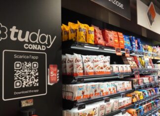Supermercado inteligente em Verona Ruday Conad Prendi&Vai