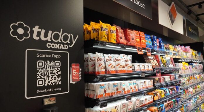 Supermercado inteligente em Verona Ruday Conad Prendi&Vai