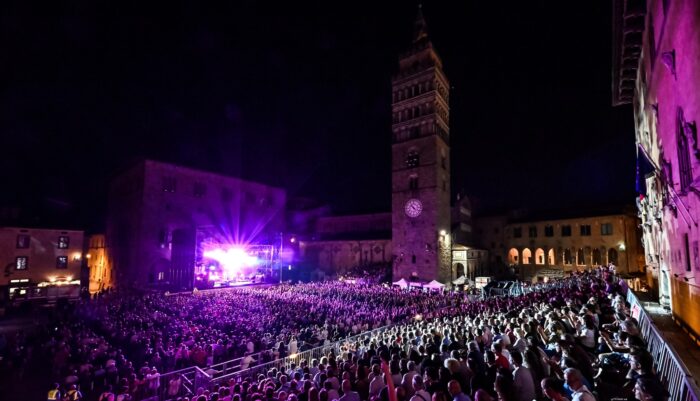Pistoia Blues Festival na cidade de Pistoia, Toscana, Italia
