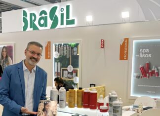 marca brasileira de cosméticos na Cosmoprof de Bolonha 2024
