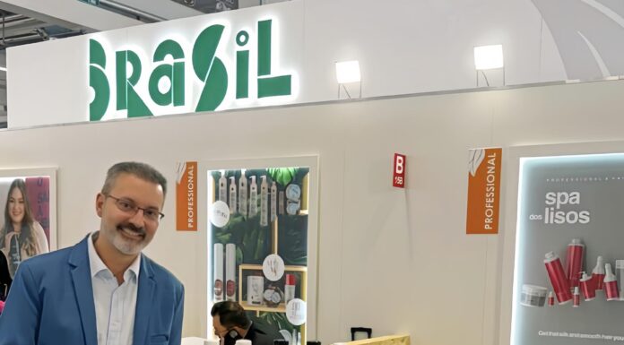 marca brasileira de cosméticos na Cosmoprof de Bolonha 2024