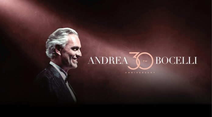 30 anos de carreira de Andrea Bocelli - "Time to Say GoodBye" ganha nova versão com Matteo e Andrea Bocelli