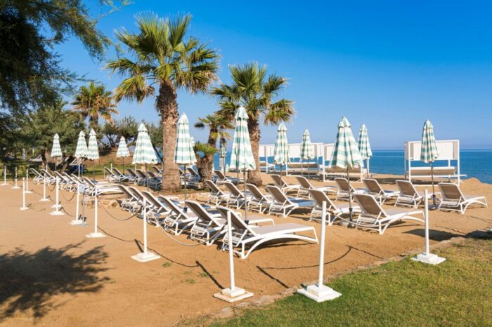 área na praia do Grand Palladium Sicilia Resort & Spa
