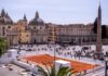 Surpresa em Roma: Quadra de Tênis na Piazza del Popolo para o #IBI24