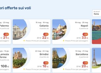 Descubra Hotéis e Voos em Promoção com o Prime Day eDreams - imagem com ofertas de voos saindo de Roma