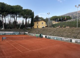 42º edição do ITF World Tennis Tour Juniors em Prato O campo principal do Tc Prato, na Toscana, Itália, onde acontece a 42º edição do ITF World Tennis Tour Juniors em Prato