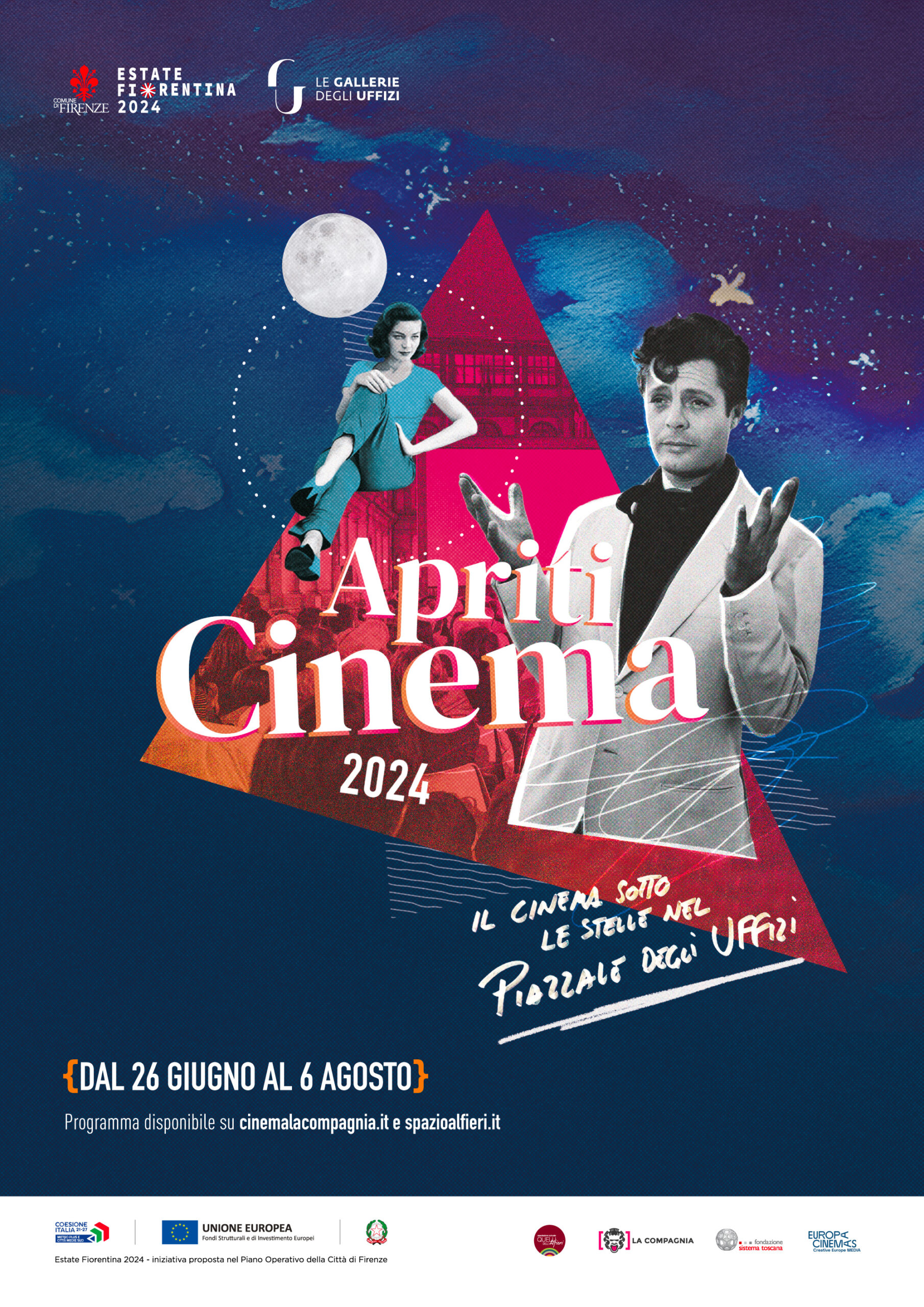 Apriti Cinema 2024: O Melhor do Cinema a Céu Aberto em Florença 1 cartaz apriti cinema, cinema a céu aberto em Florença