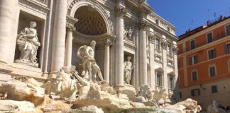 Fontana di Trevi, a mais famosa das fontes de Roma