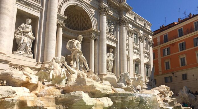 Fontana di Trevi, a mais famosa das fontes de Roma