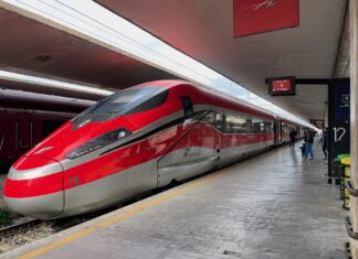 Oferta FrecciaFAMILY da Trenitalia: válida nos trens de alta velocidade como o da foto