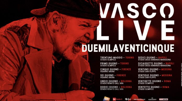 Vasco Rossi 2025 shows na Italia