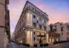Fachada do Hotel d'Inghilterra em Roma: há mais de 150 anos recebe viajantes na Cidade Eterna