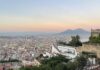 Mirante de San Martino, vista panorâmica de Nápoles do alto