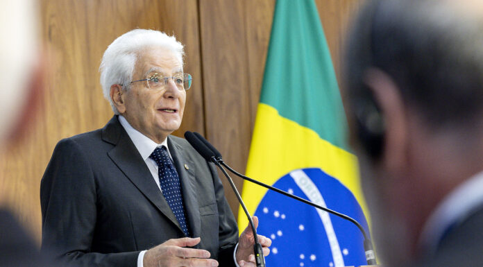 Sergio Mattarella no Brasil: visita do presidente da República italiana em Brasília, Porto Alegre, São Paulo, Rio de Janeiro e Salvador O Presidente da República Sergio Mattarella no Brasil - foto tirada em Brasília no dia 15 de julho de 2024 por Paolo Giandotti - Assessoria de Imprensa e Comunicação da Presidência da República