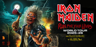 Iron Maiden em Milão: “RUN FOR YOUR LIVES WORLD TOUR 2026” Iron Maiden em Pádua: "RUN FOR YOUR LIVES WORLD TOUR 2026"