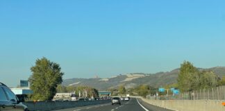 trecho da A1 pouco antes de chegar em Bolonha (para quem sai de Florença a Milão)