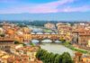Como ir do Aeroporto de Milão MXP a Florença - no centro da foto a Ponte Vecchio e o Rio Arno