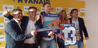 Novas Rotas da Ryanair no aeroporto de Reggio Calabria