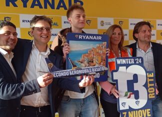 Novas Rotas da Ryanair no aeroporto de Reggio Calabria
