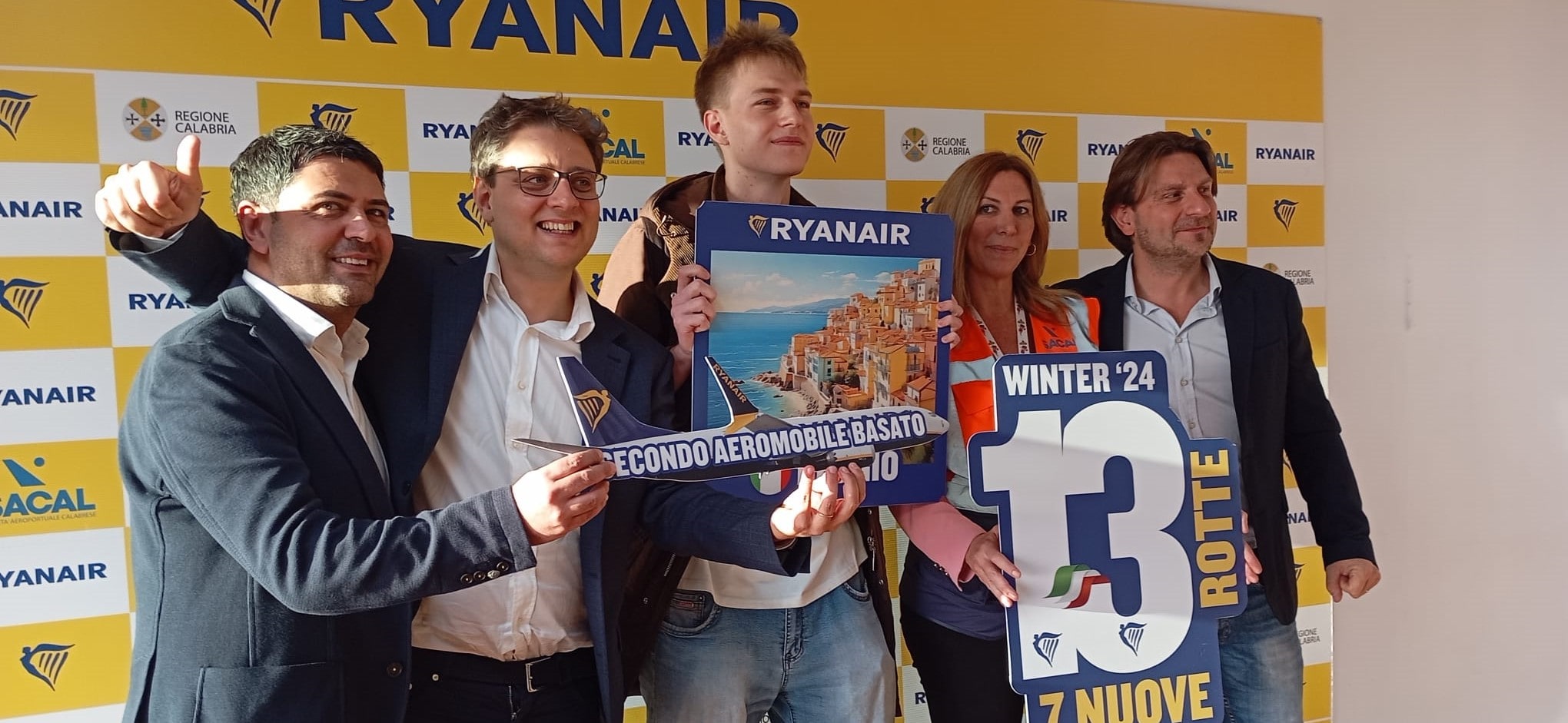 Novas Rotas da Ryanair no aeroporto de Reggio Calabria