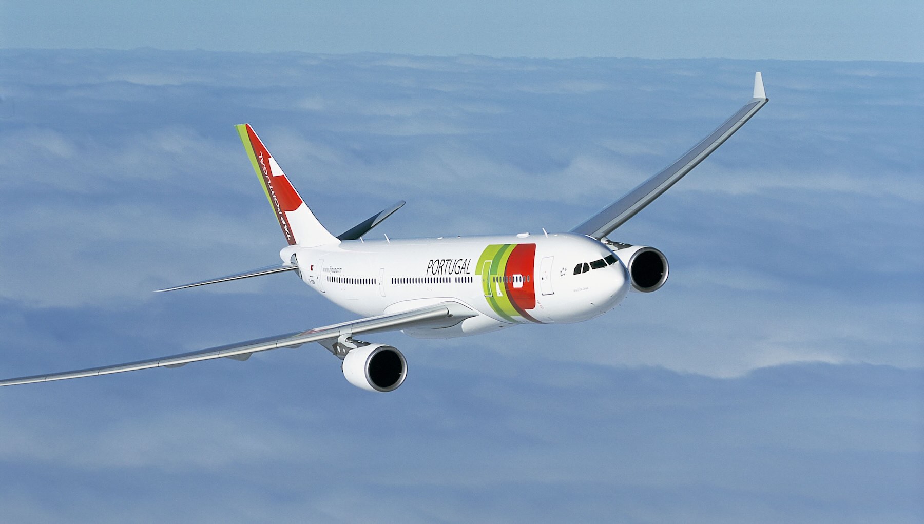 O Airbus A330 da TAP Air Portugal