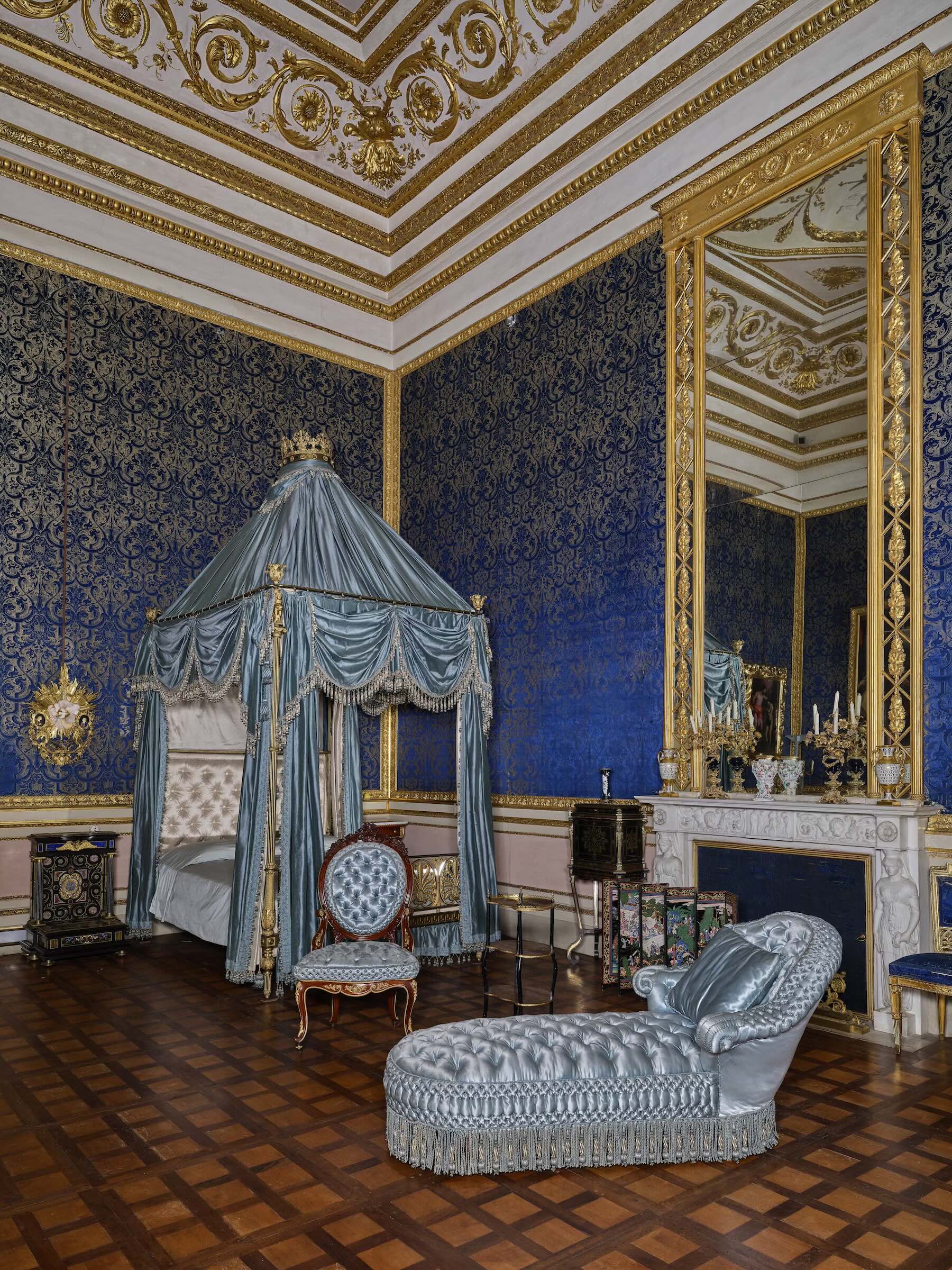 Os apartamentos Reais do Palazzo Pitti - Quarto da Rainha 