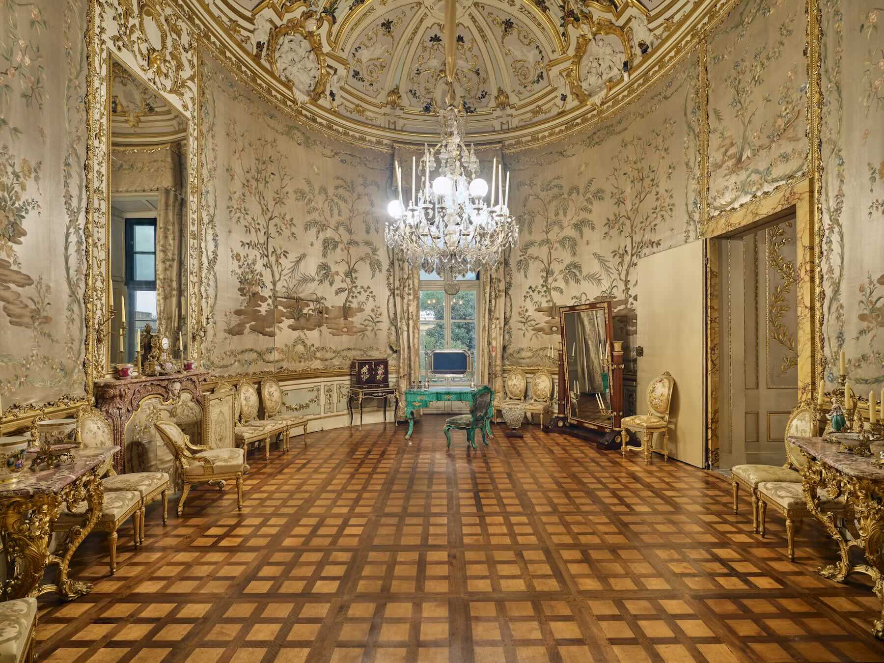 Os apartamentos Reais do Palazzo Pitti - Gabinetto-Ovale