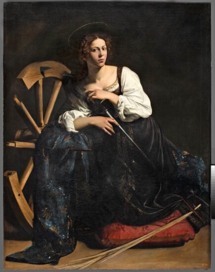CARAVAGGIO Santa Catalina de Alejandria 81 1934.37DespuesRest