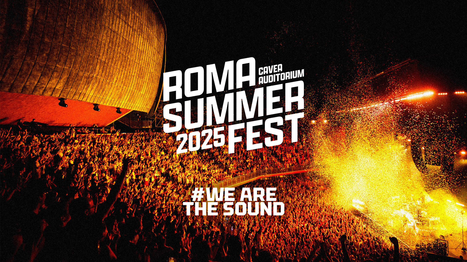 Roma Summer Festival 2025 - banner oficial "ROMA SUMMER FEST 2025"