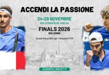 Ingressos para Copa Davis 2026 em Bolonha já à venda!