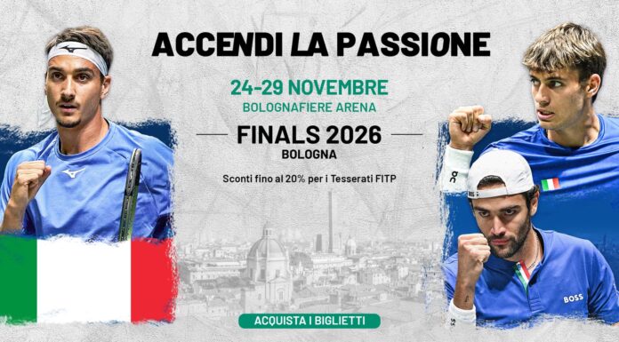Ingressos para Copa Davis 2026 em Bolonha já à venda! Ingressos para Copa Davis 2026 em Bolonha já à venda!
