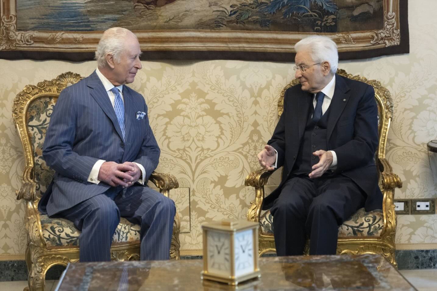 re carlo iii mattarella palazzo