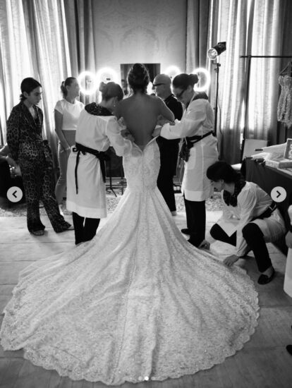 Vestido de noiva Lauren Sánchez